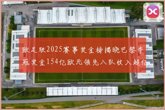 欧足联2025赛事奖金榜揭晓巴黎夺冠奖金154亿欧元领先八队收入超亿