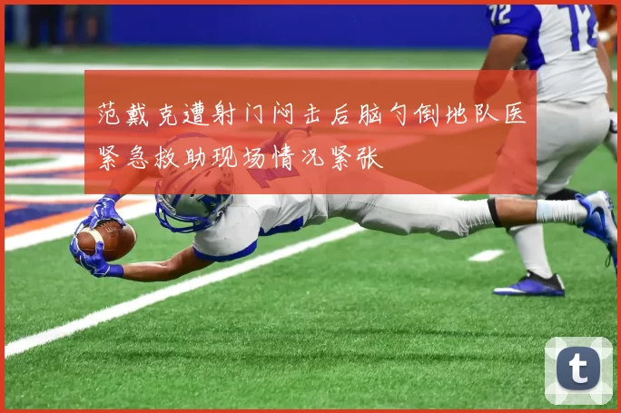 范戴克遭射门闷击后脑勺倒地队医紧急救助现场情况紧张